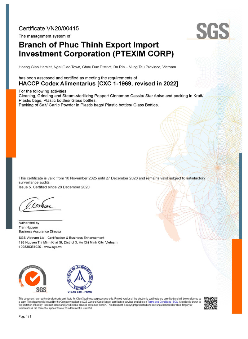 HACCP